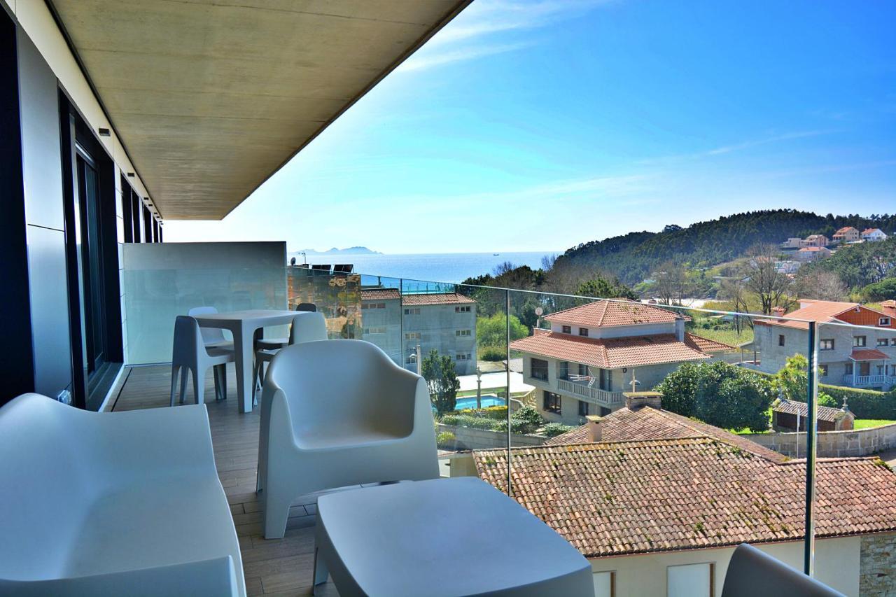Precioso Apartamento Con Piscina En Sanxenxo Exterior photo